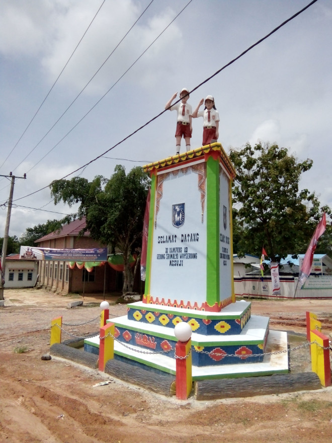 Tugu KB sebagai icon Desa 