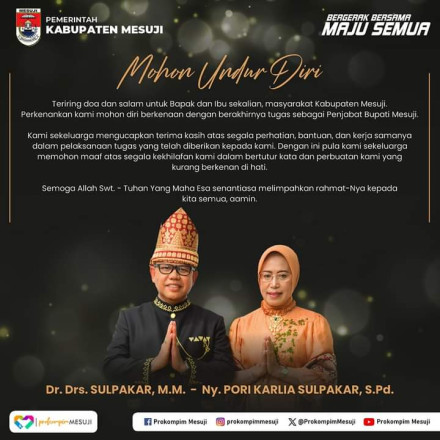 Terimakasih Bapak Dr. Drs. SULPAKAR MM